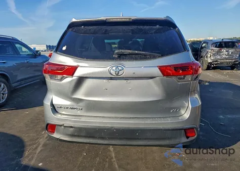 2018 Toyota Highlander Se from USA, damaged, VIN 5TDKZRFH2JS549438
